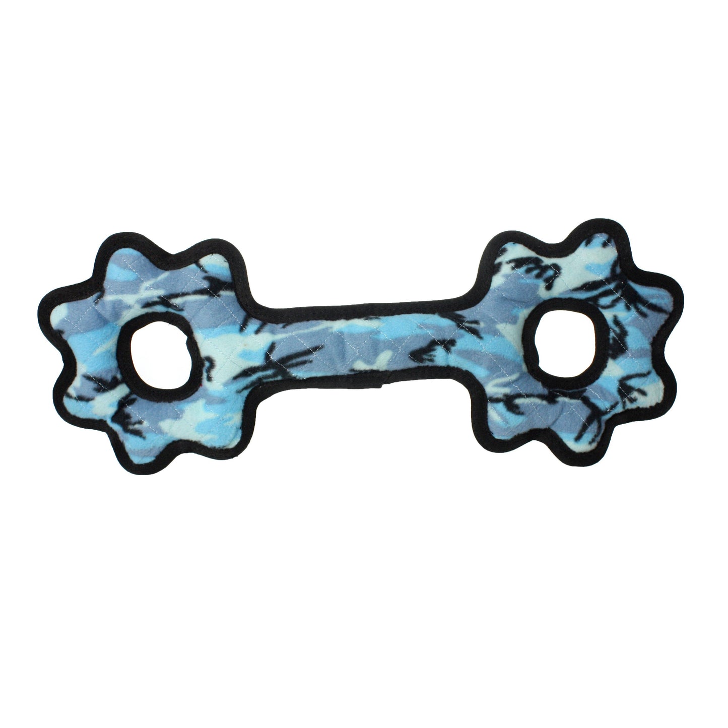 Tuffy Ultimate Tug-O-Gear - Camo Blue, Squeaky Dog Toy