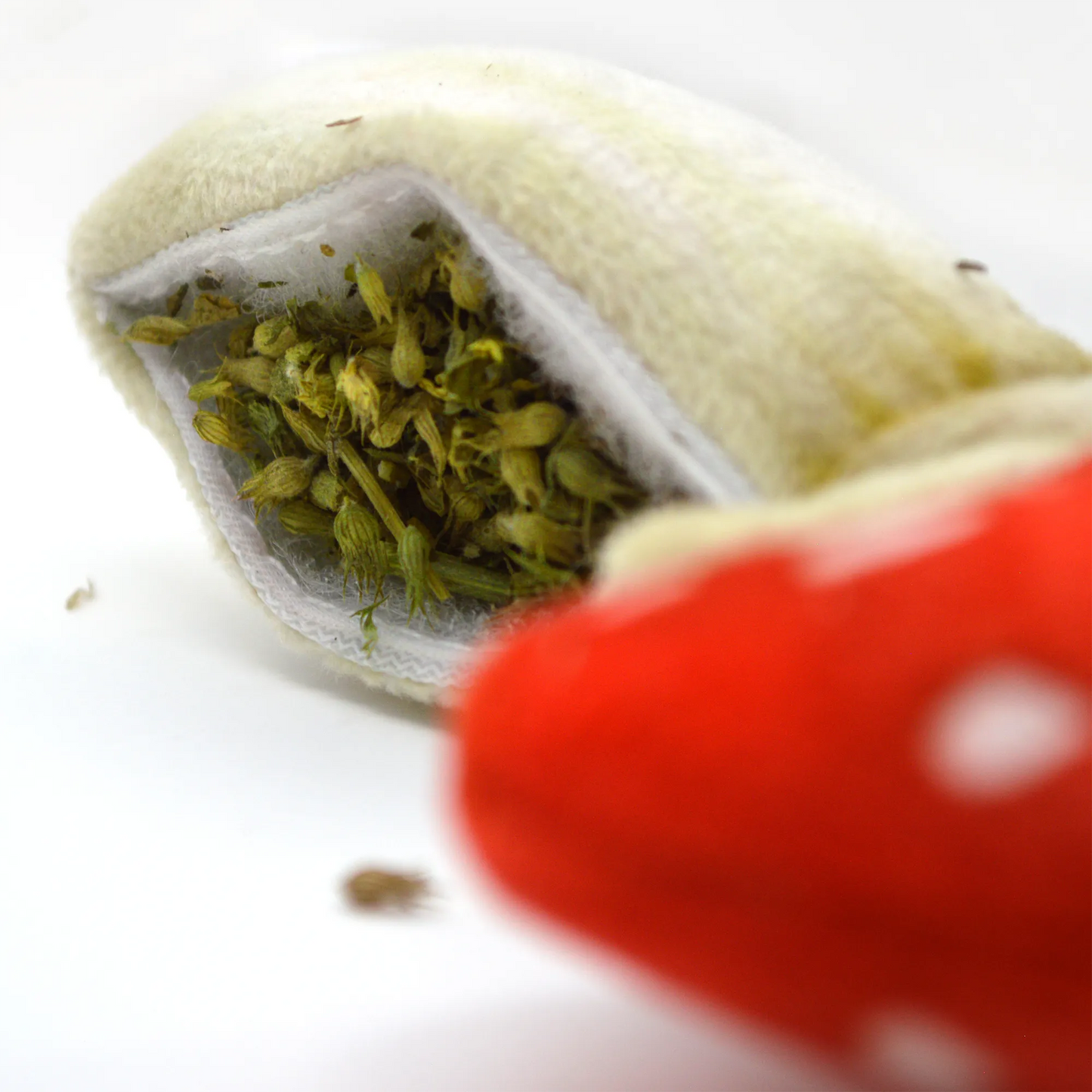 Meowijuana® Get Sprung Mushroom Refillable Cat Toy