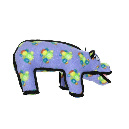 Tuffy Zoo Hippo, Durable, Tough, Squeaky Dog Toy
