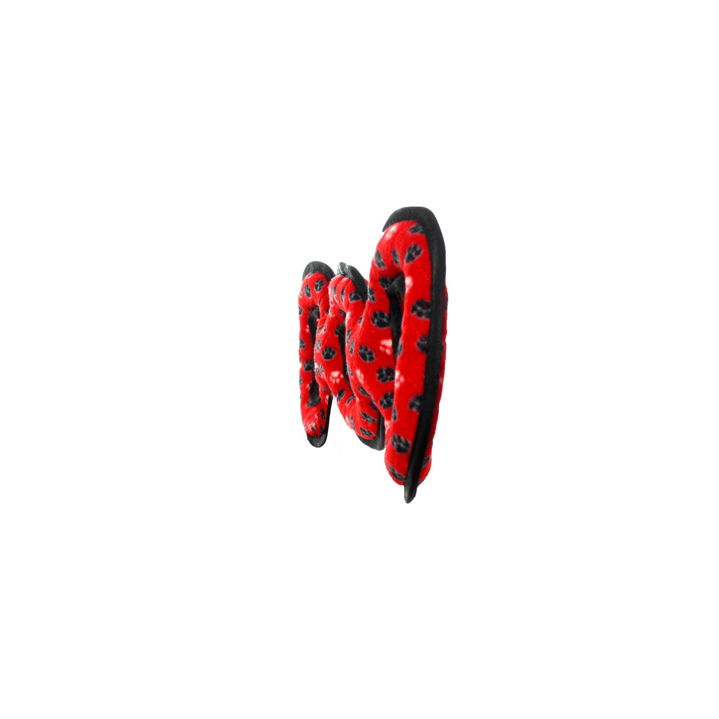 Tuffy Ultimate 3 Way Tug - Red Paw, Squeaky Dog Toy
