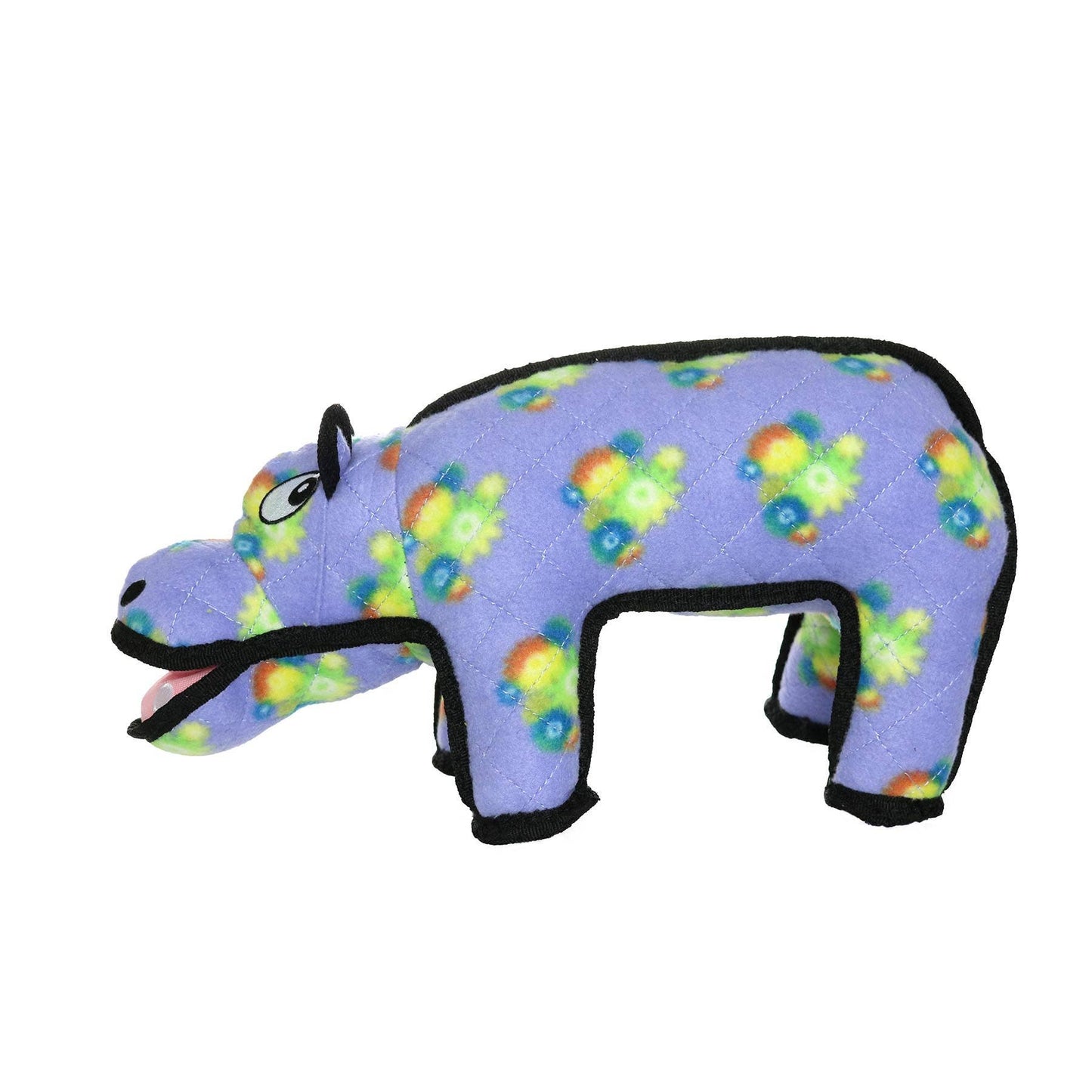 Tuffy Zoo Hippo, Durable, Tough, Squeaky Dog Toy