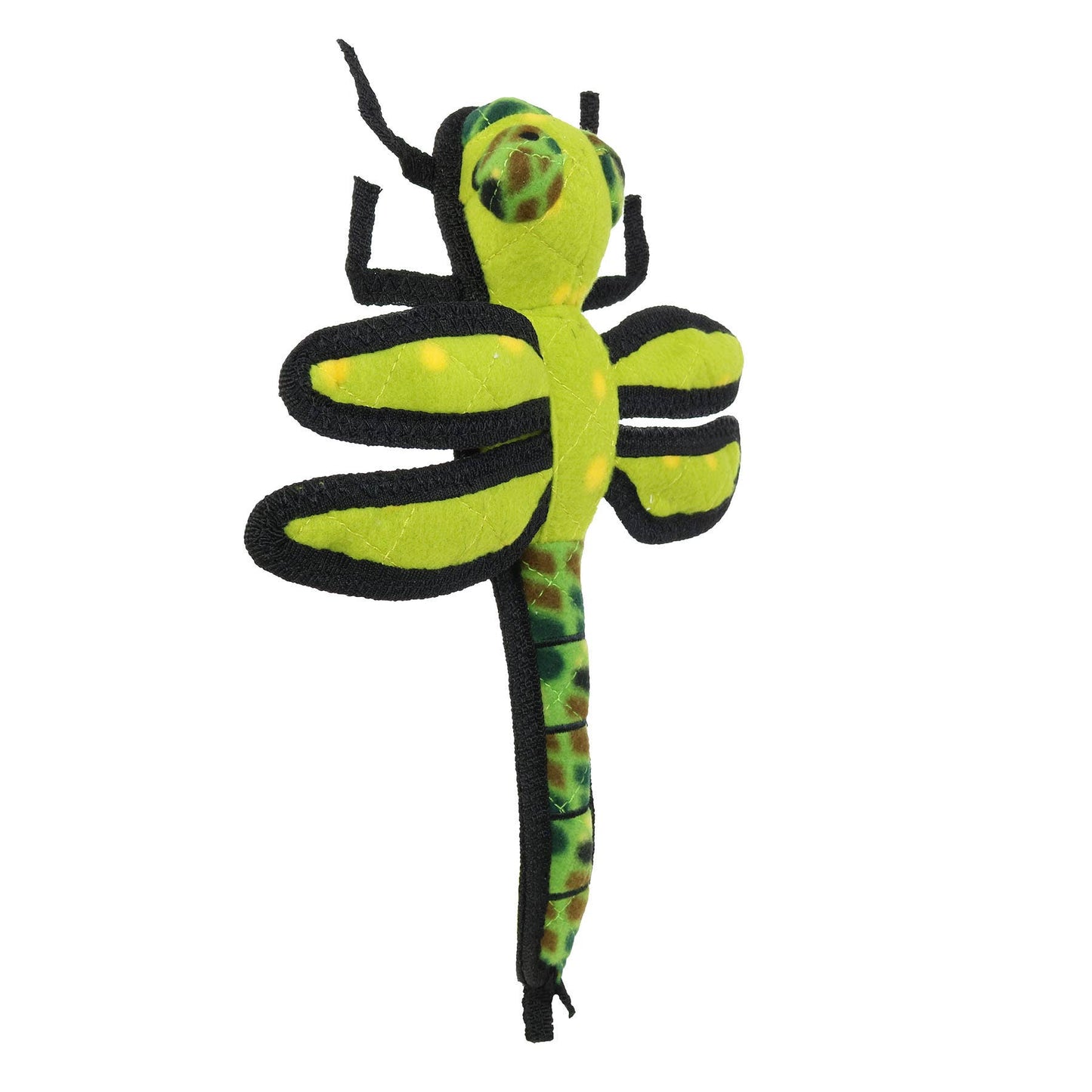 Tuffy Bug Dragonfly Green, Durable, Tough, Squeaky Dog Toy
