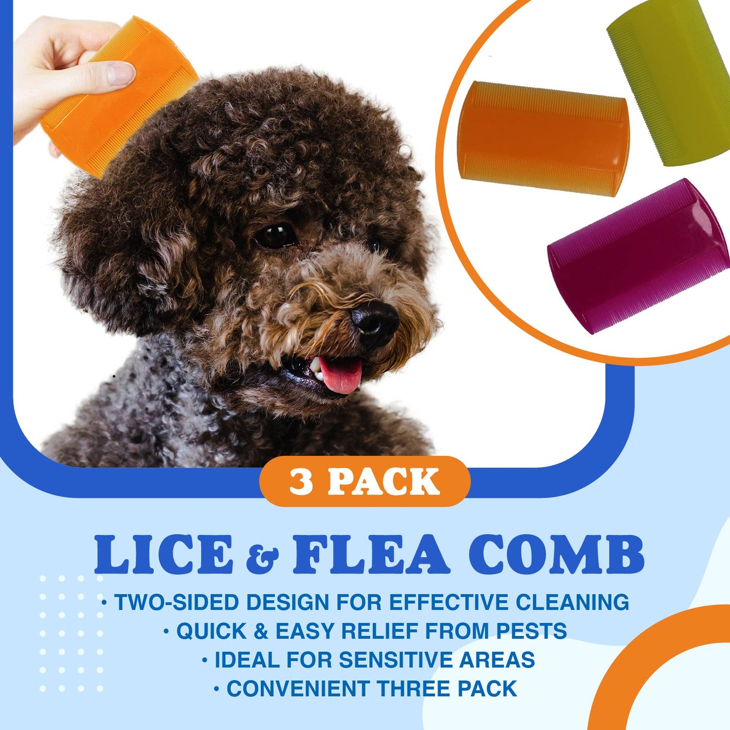 Pet Flea Combs