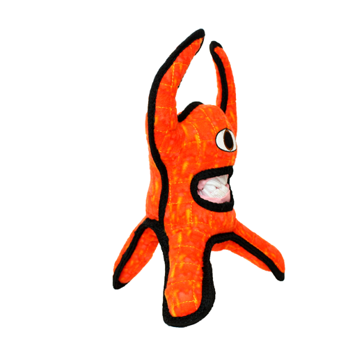 Tuffy Alien - Red, Durable, Tough, Squeaky Dog Toy