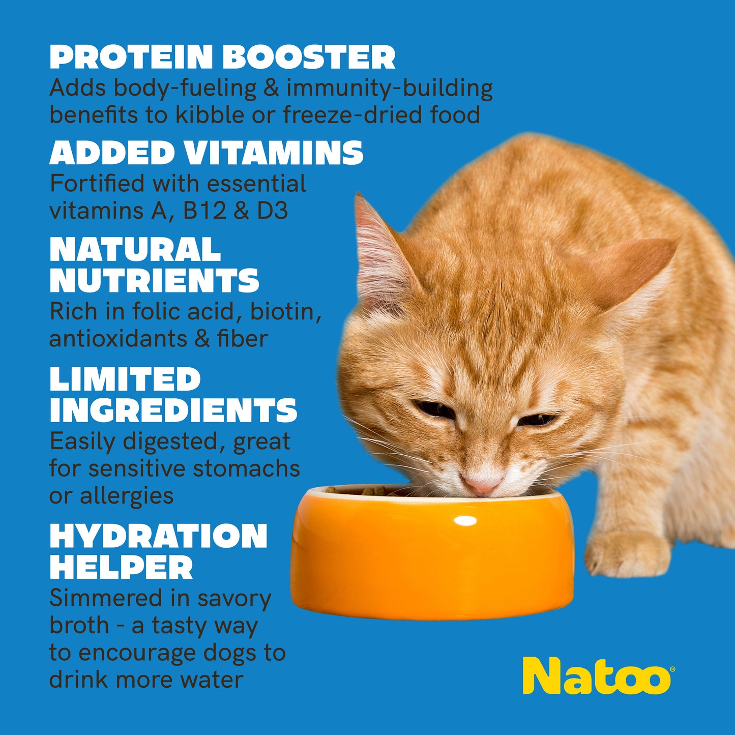 Natoo Topper for Cats - Salmon with Pumpkin