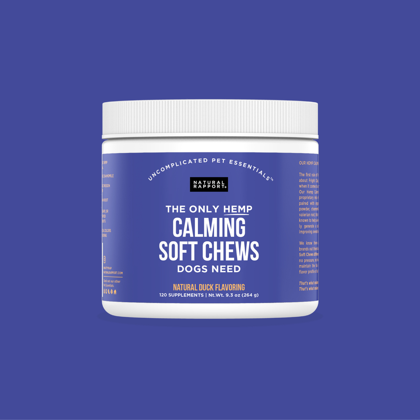 The Only Hemp Calming Soft Chews Dogs Need