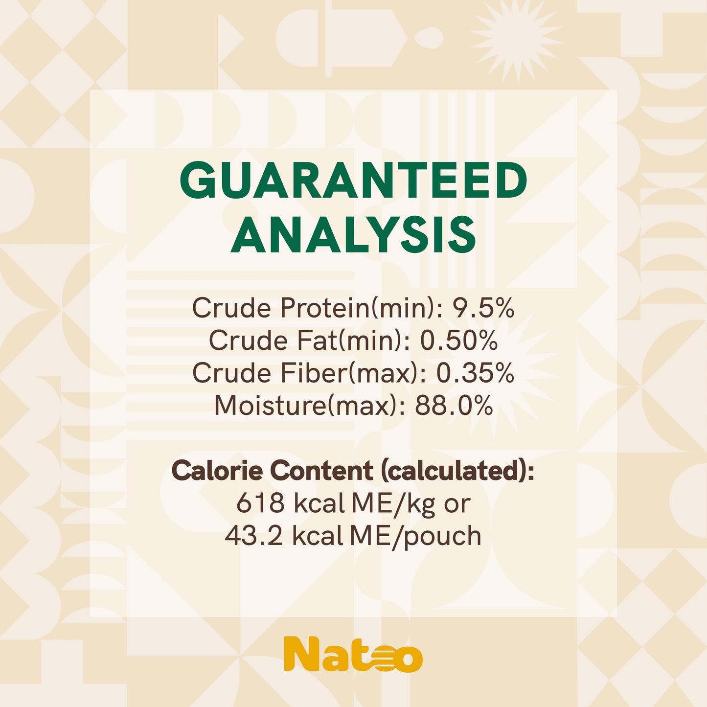 Natoo Topper for Cats - Chicken & Brown Rice